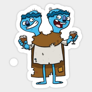 Doppelbock Beer Monster Sticker